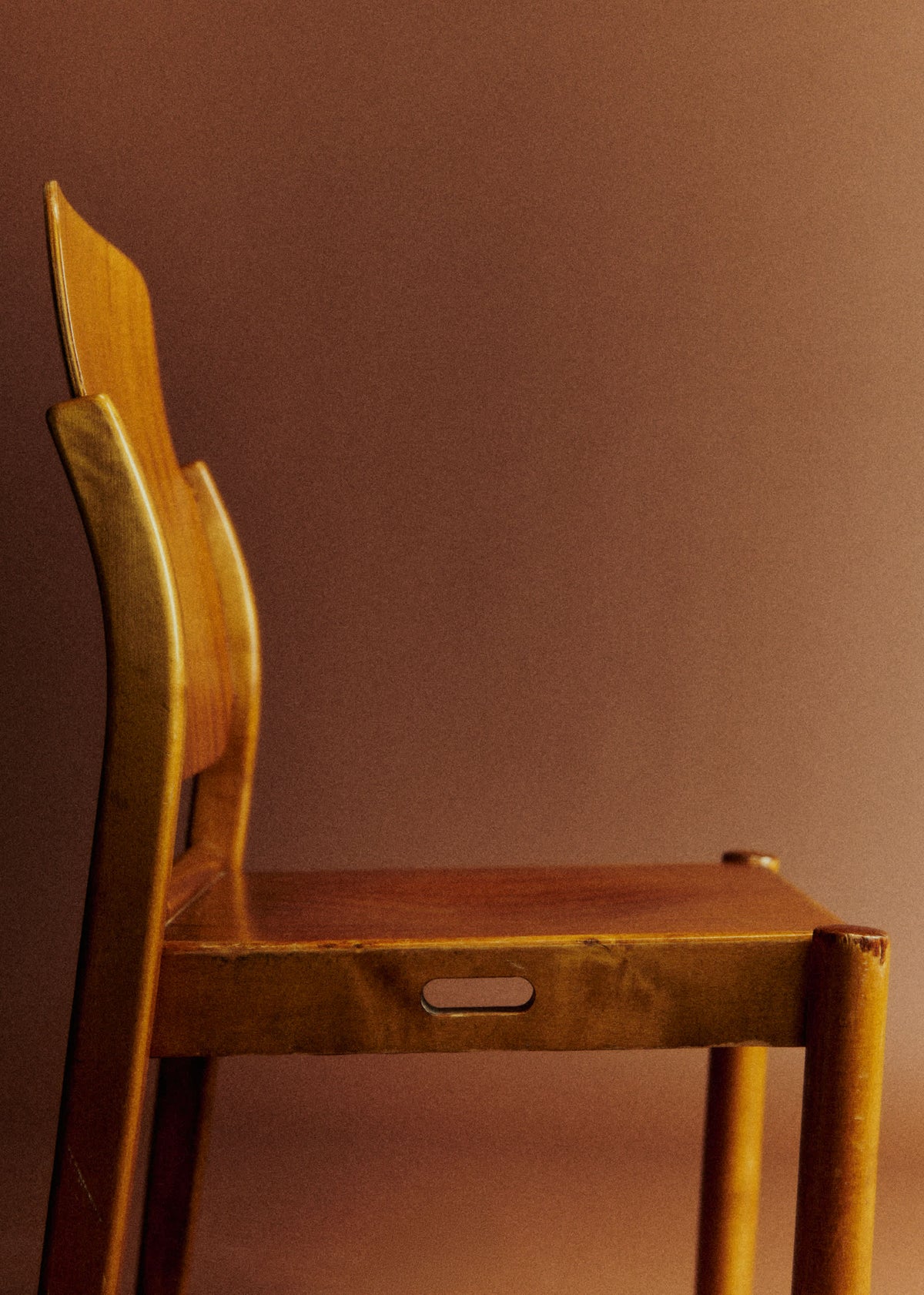 Chaise en bois vintage - Bois