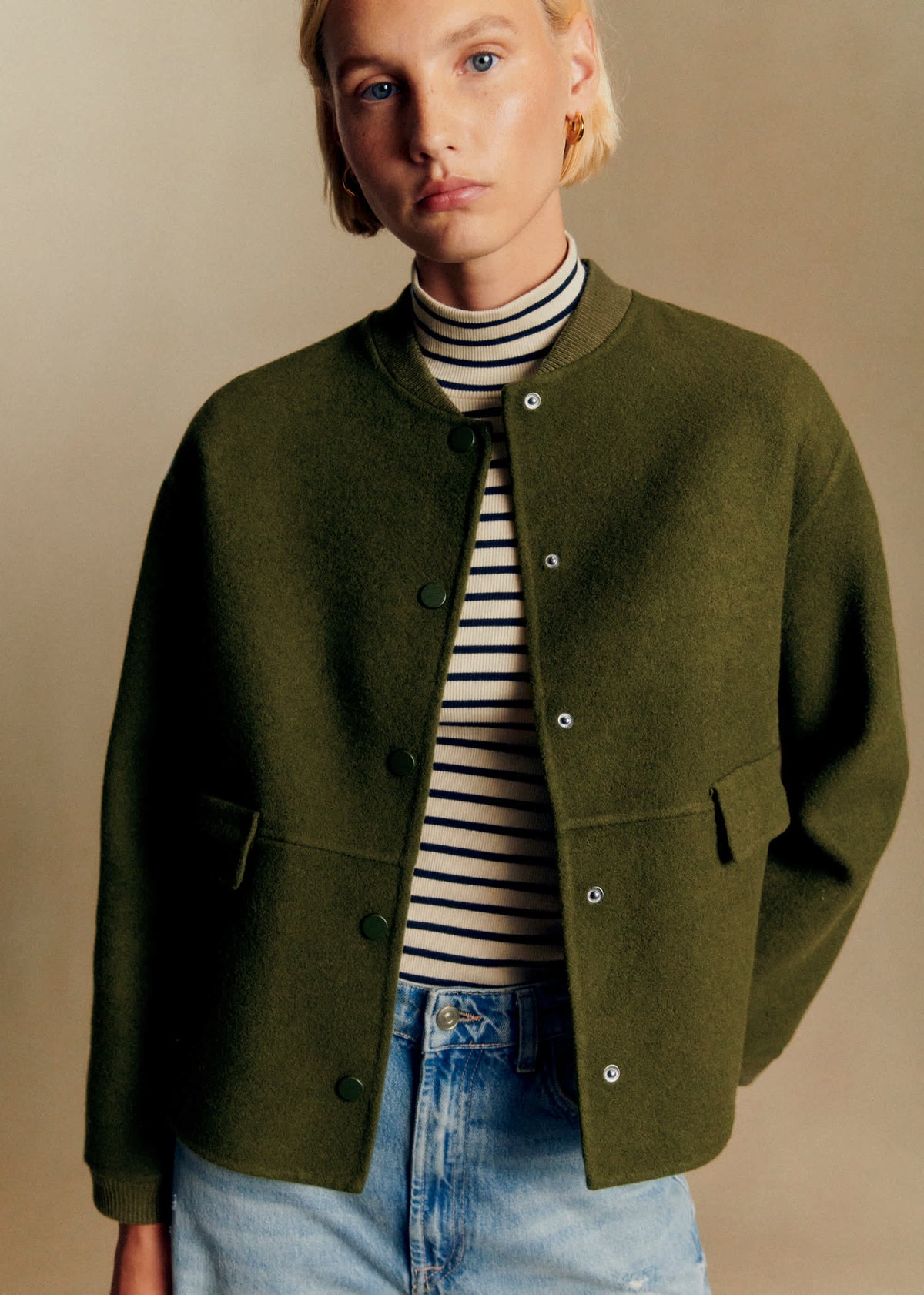 Manteau Suzy - Vert Garden