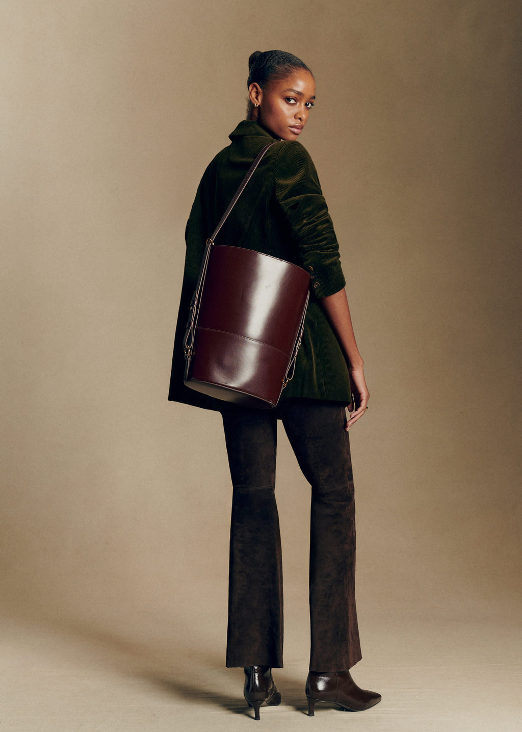 Sac Maxi Gary - Chocolat Glacé