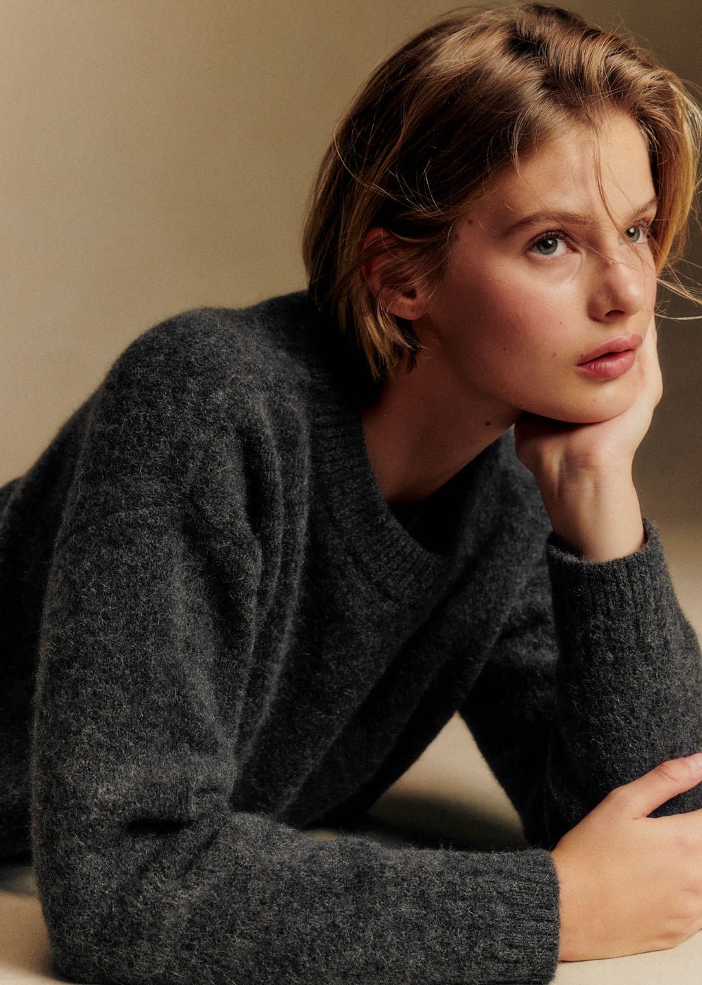 Pull Amiel - Gris Foncé
