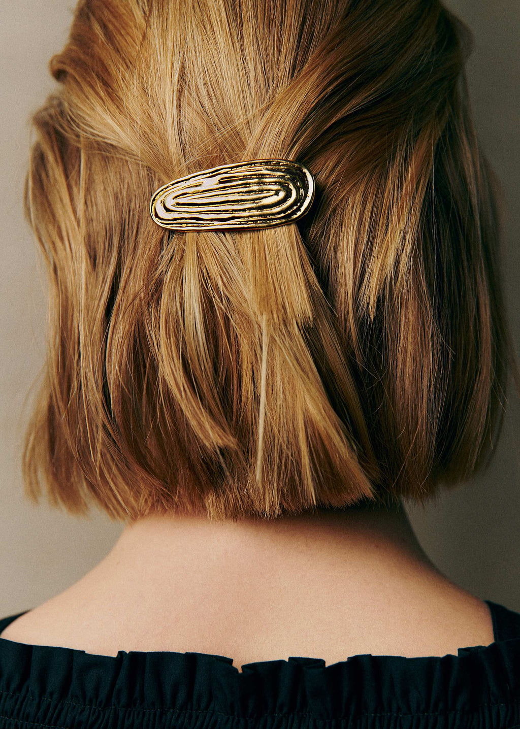 Barrette Hera - Doré