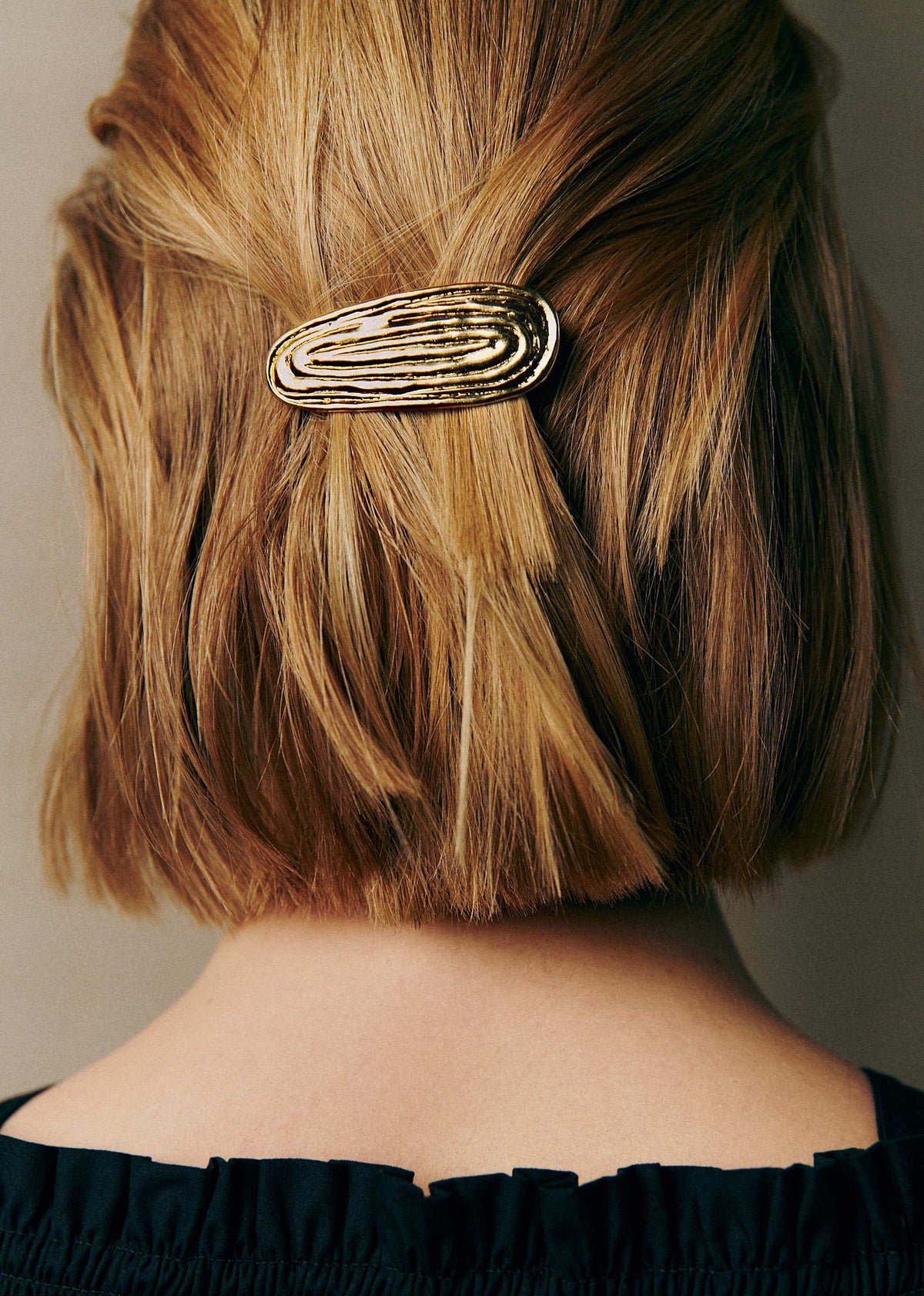 Barrette Hera - Doré
