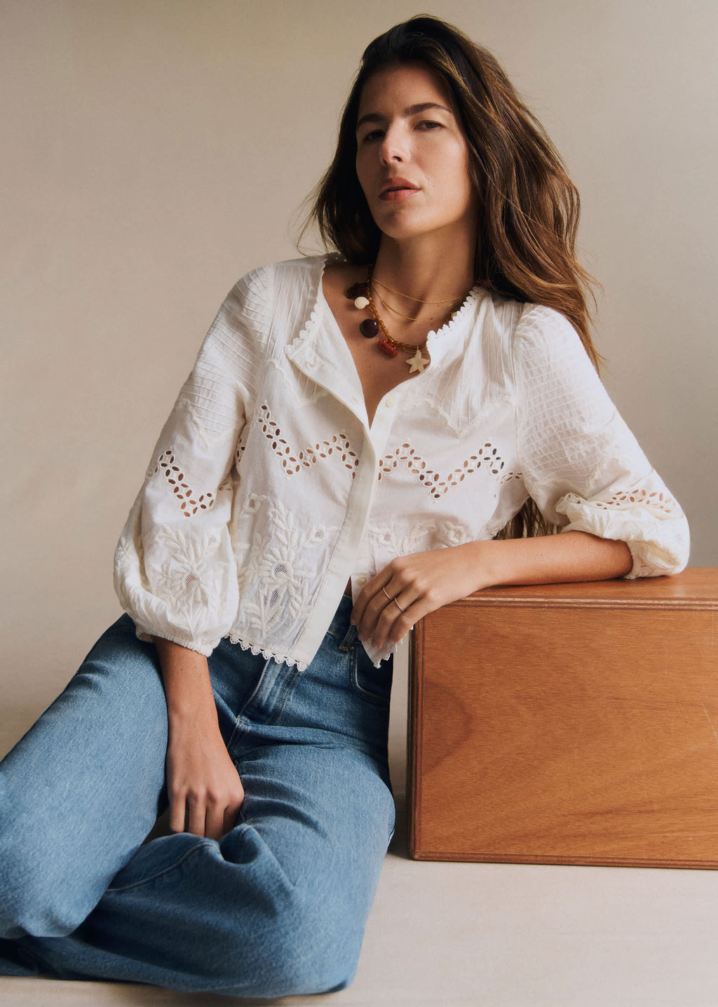 Chemise Eneala - Ecru