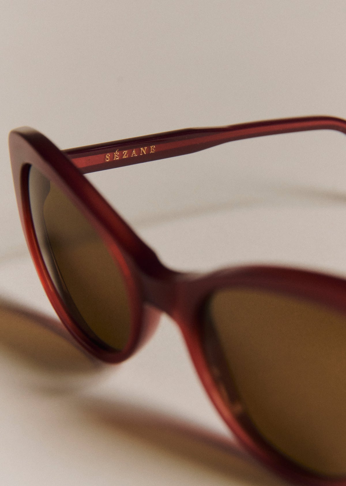 Lunettes de soleil Bianca - Prune