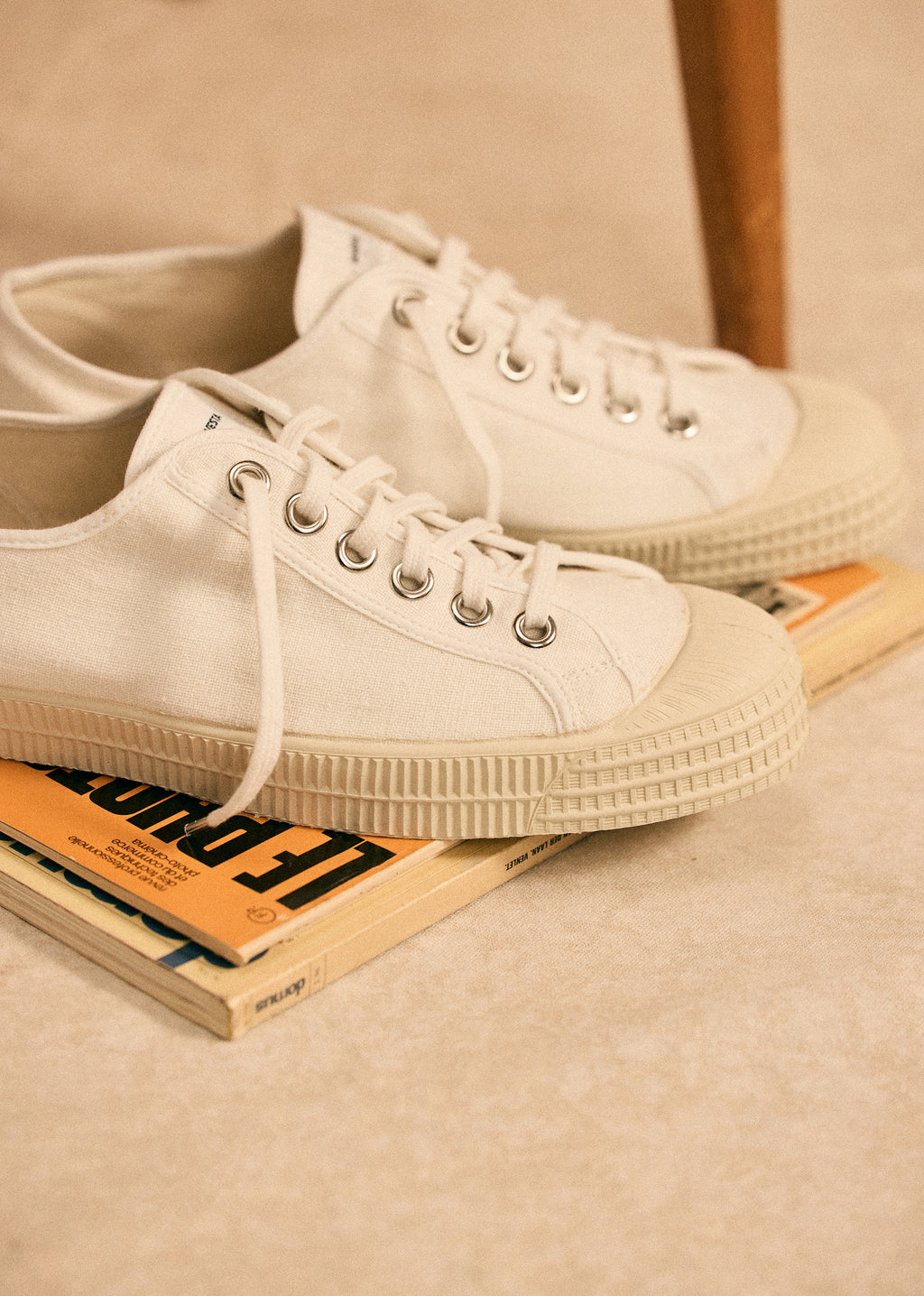 Baskets Star Master Novesta x Octobre Editions - Ivoire