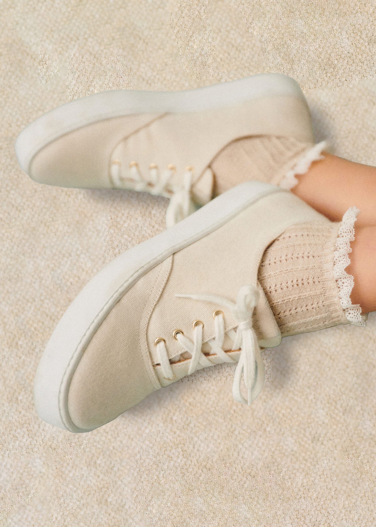 Chaussettes Elena - Beige