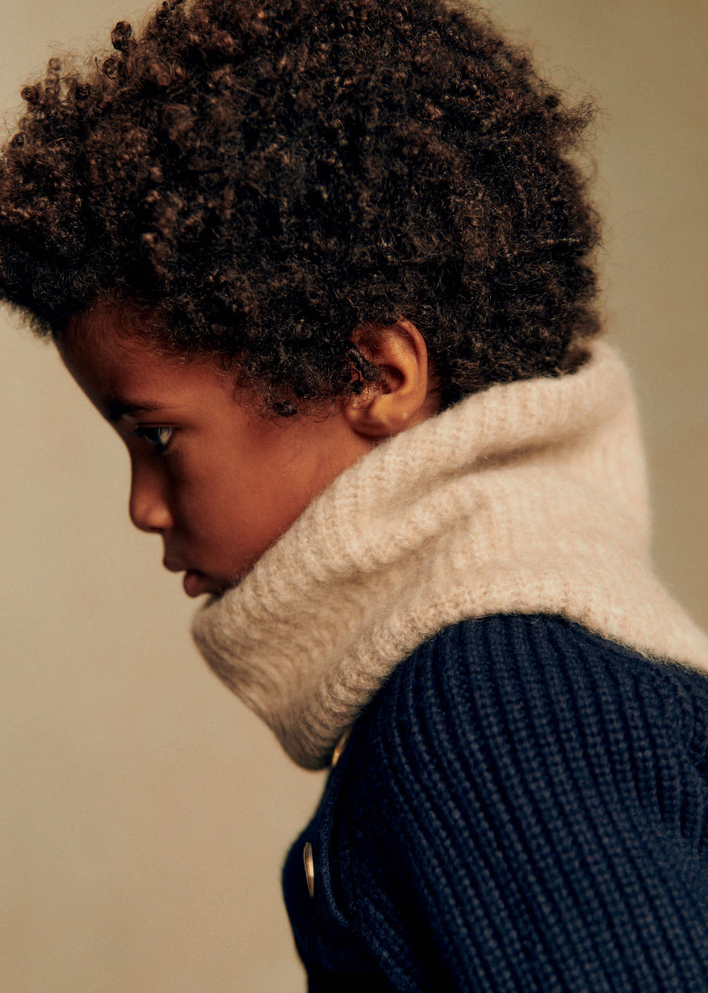 Snood Bernie - Beige Chiné Clair
