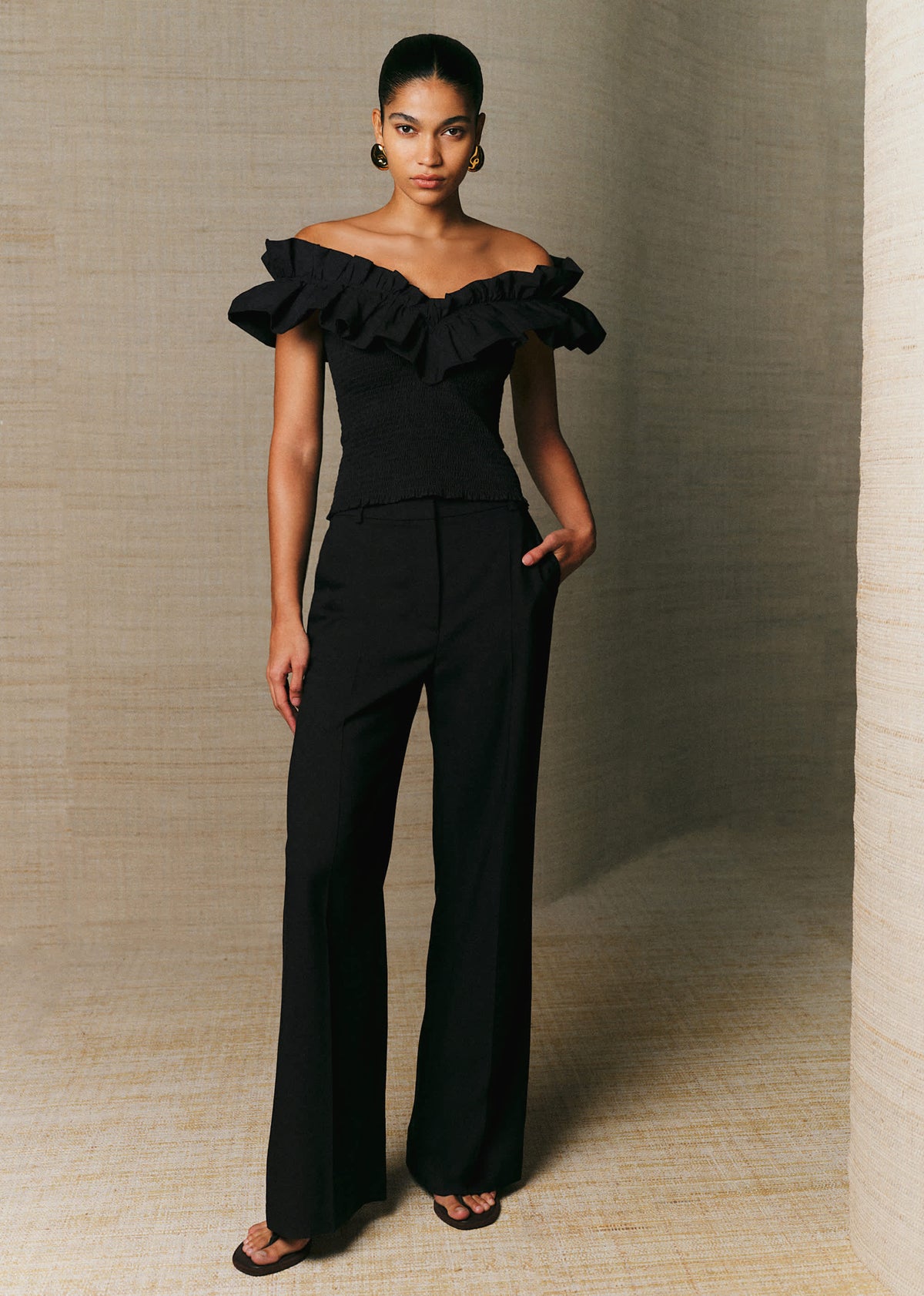 Blouse Kaela - Noir