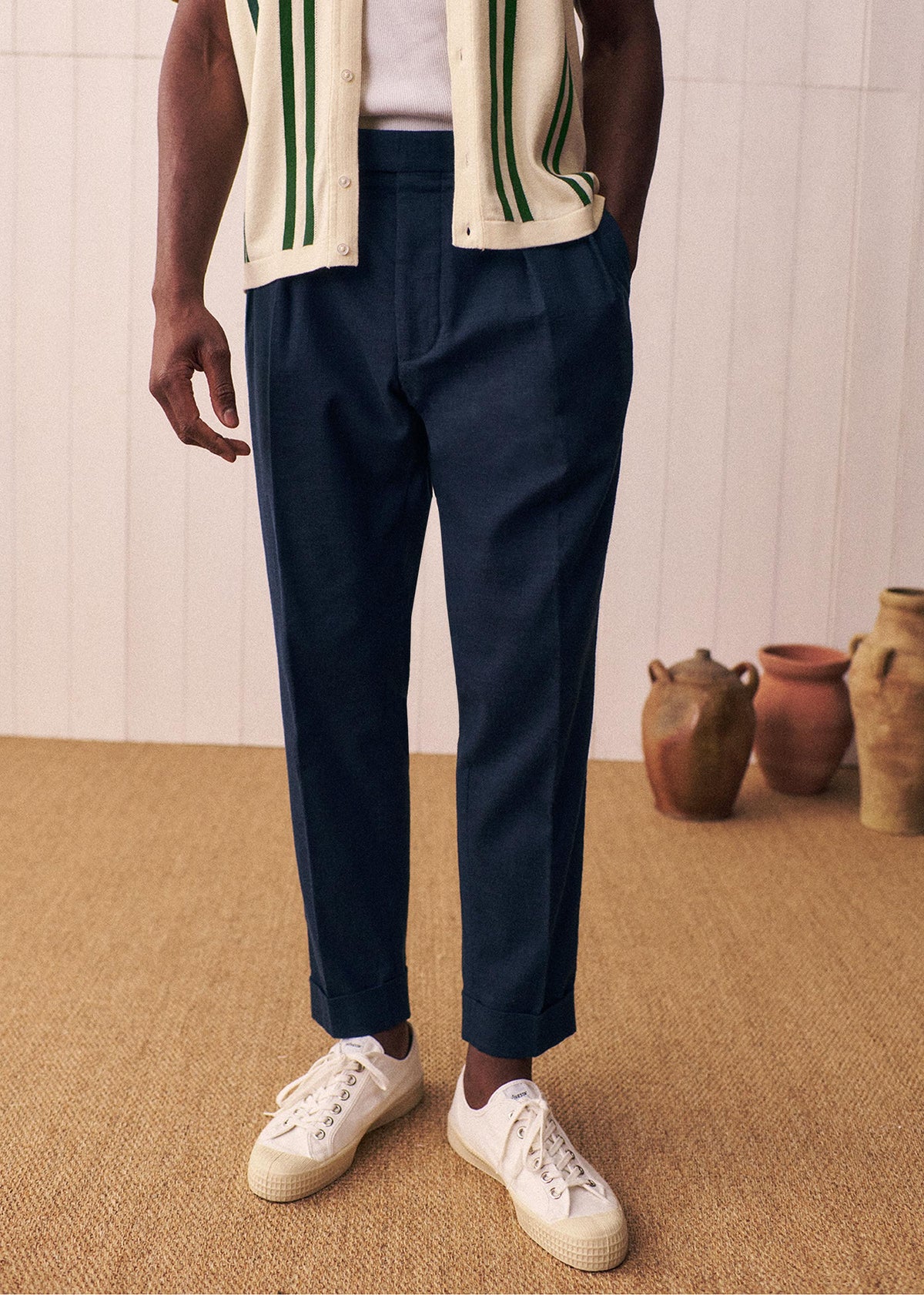 Pantalon Young - Marine