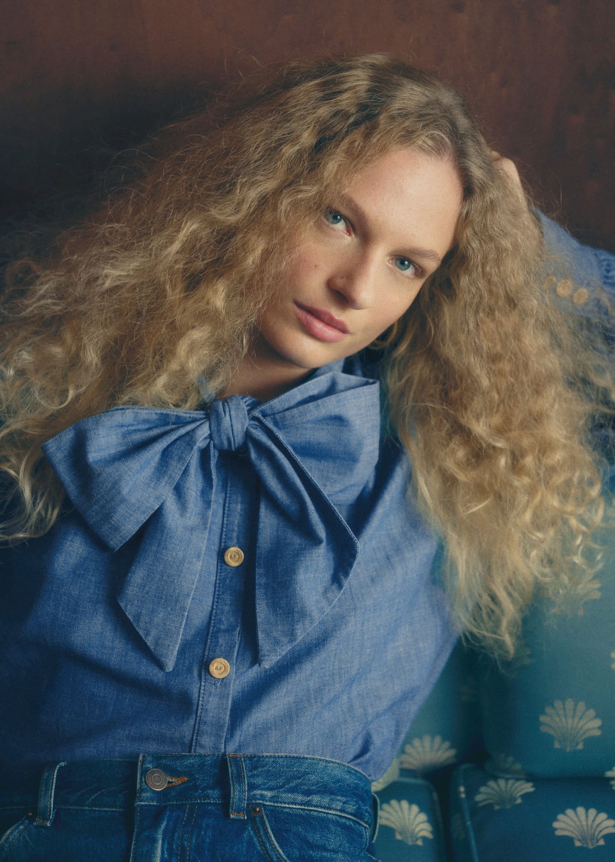 Chemise Tazia - Sézane x Antoinette Poisson - Chambray