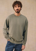 Sweatshirt Boxy - Vert Délavé