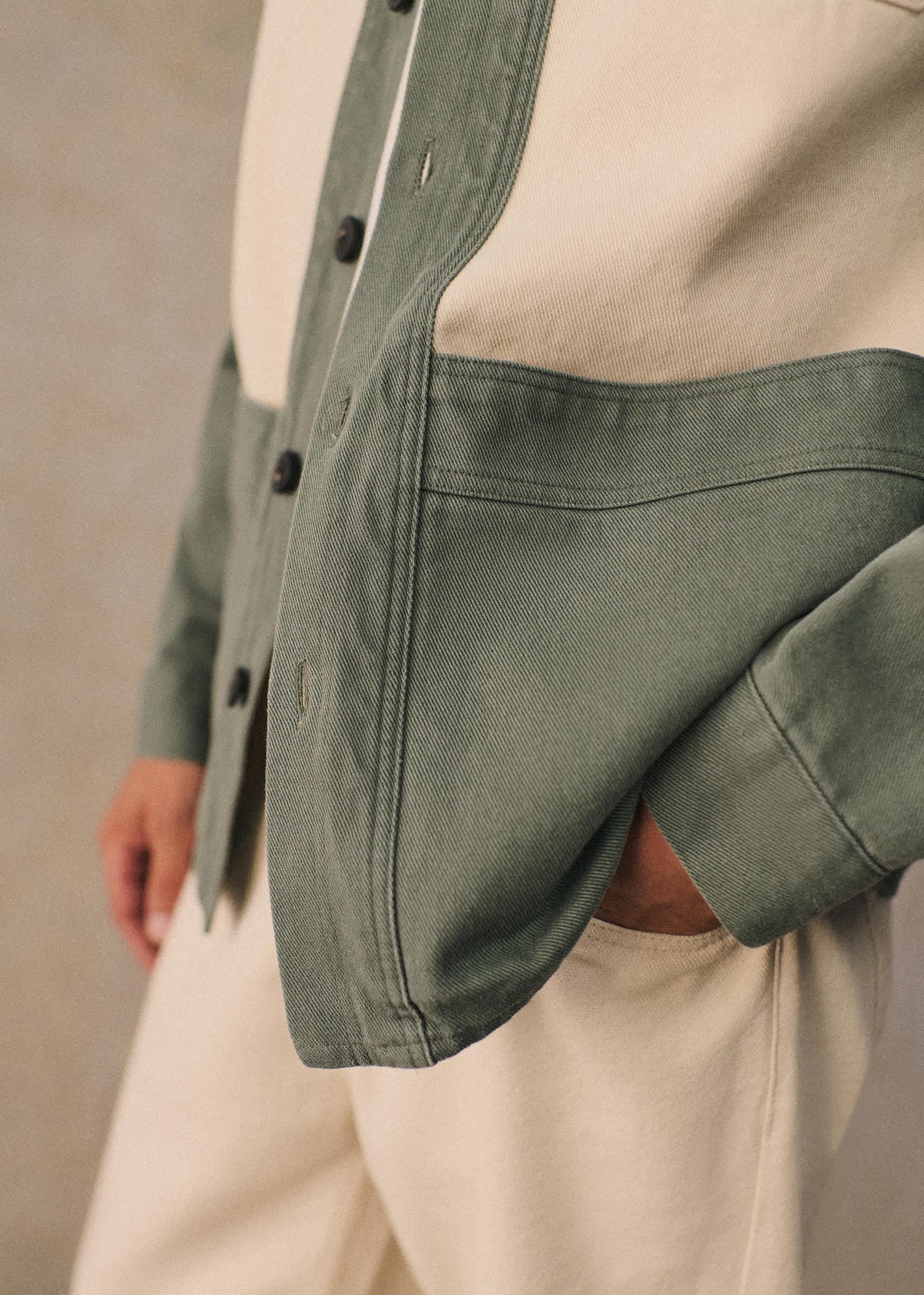 Veste Will Patchwork - Vert
