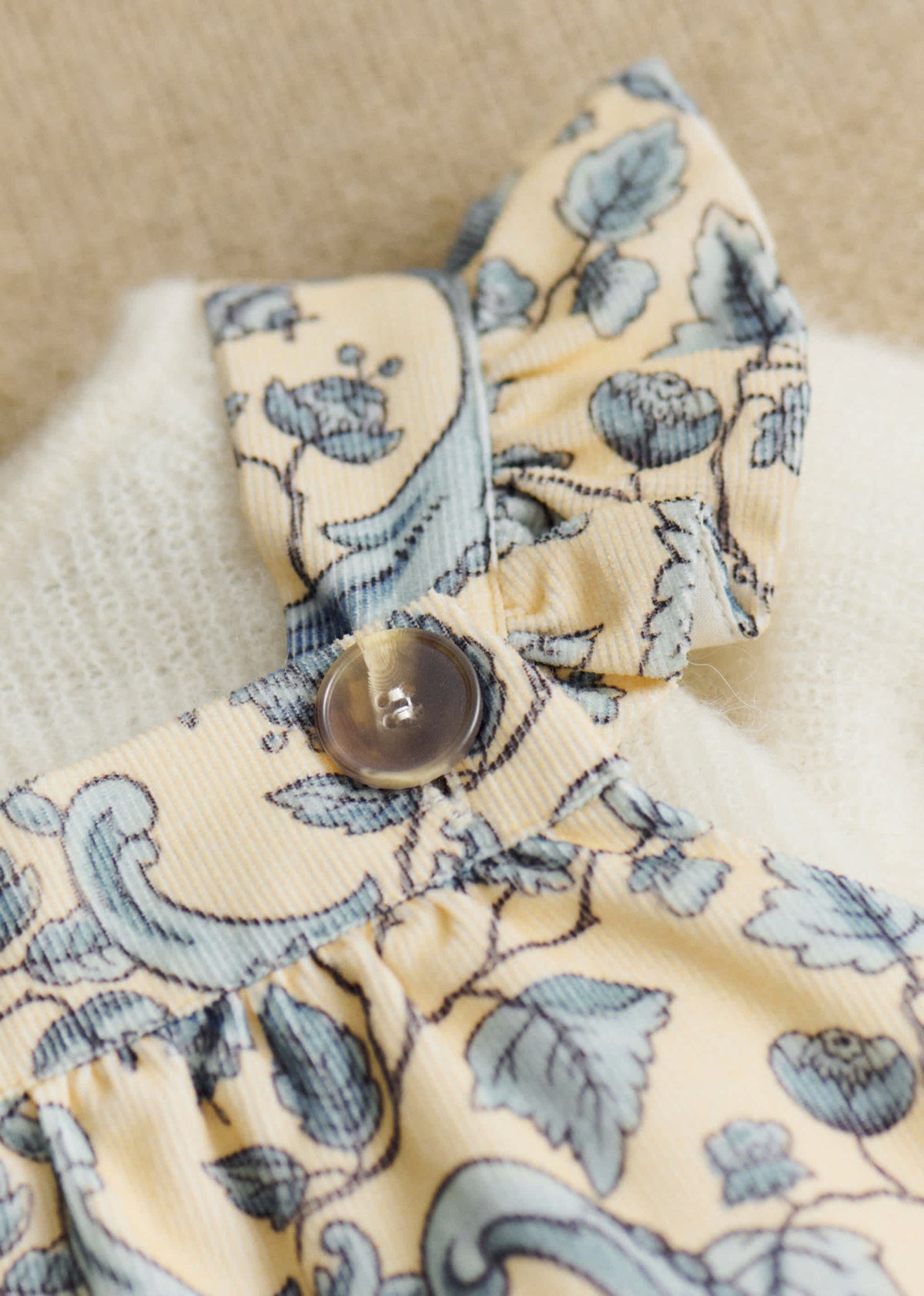 Robe Lucy - Petit Sézane x Antoinette Poisson - Imprimé Oiseaux Bleus