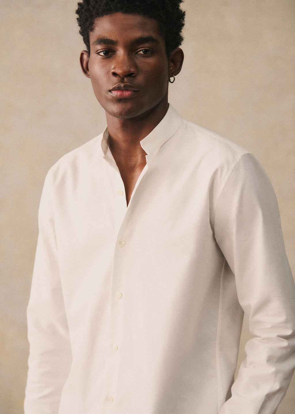 Chemise Edgar Pinpoint - Blanc