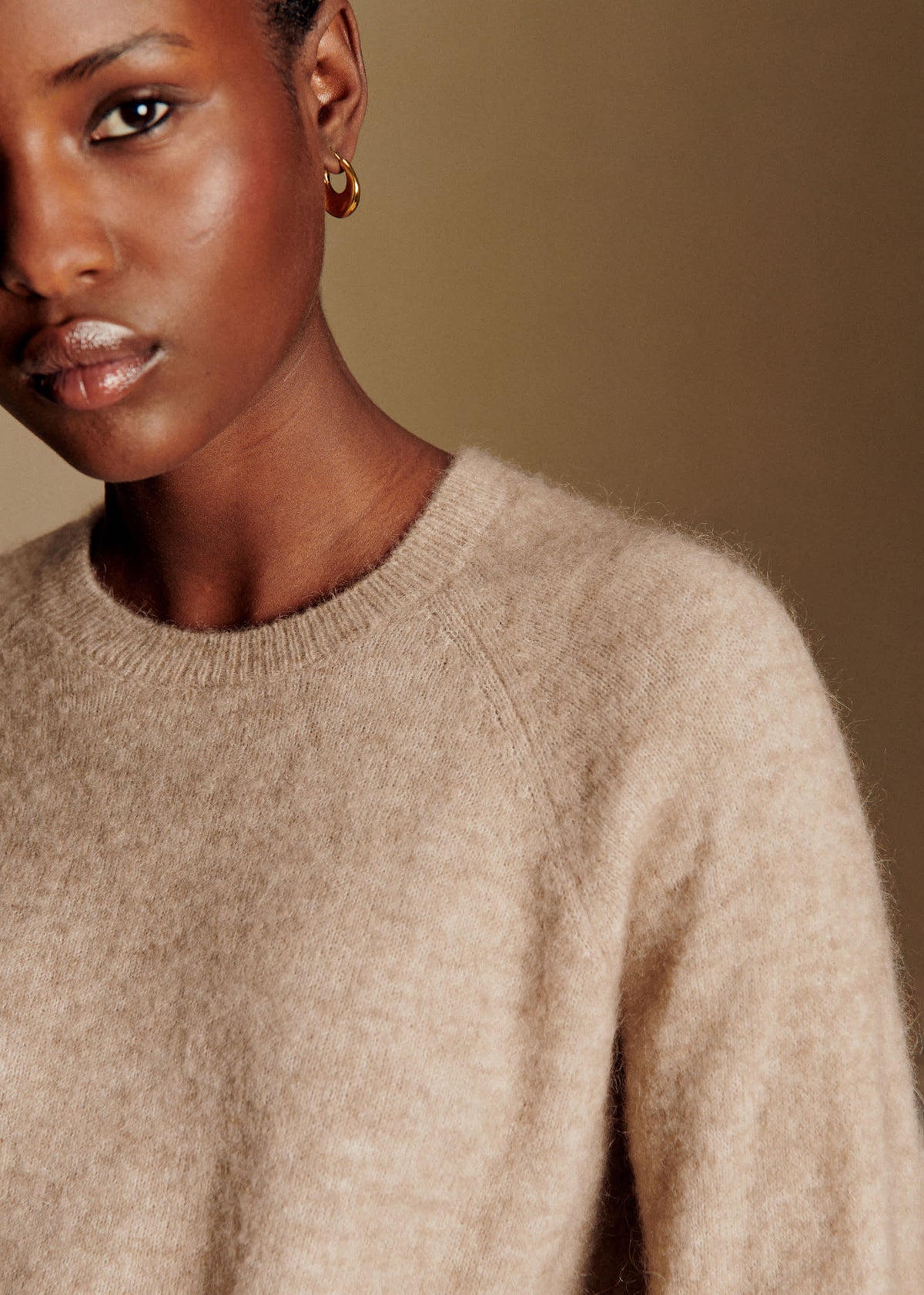 Pull Louisa - Beige Chiné Clair