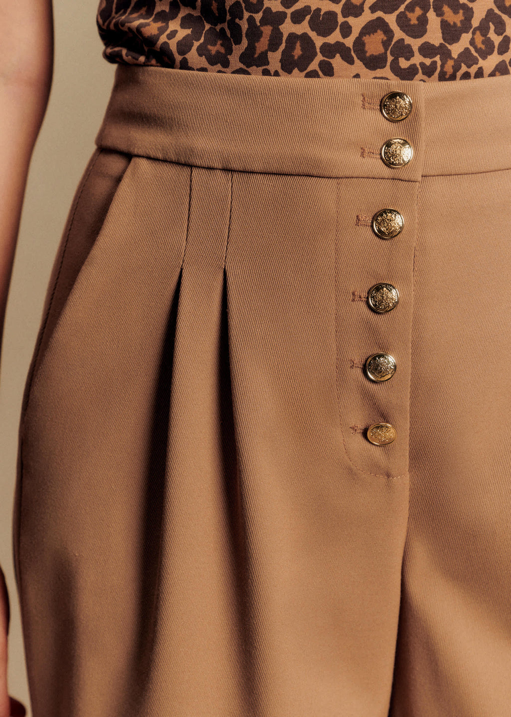 Pantalon Cesar - Camel
