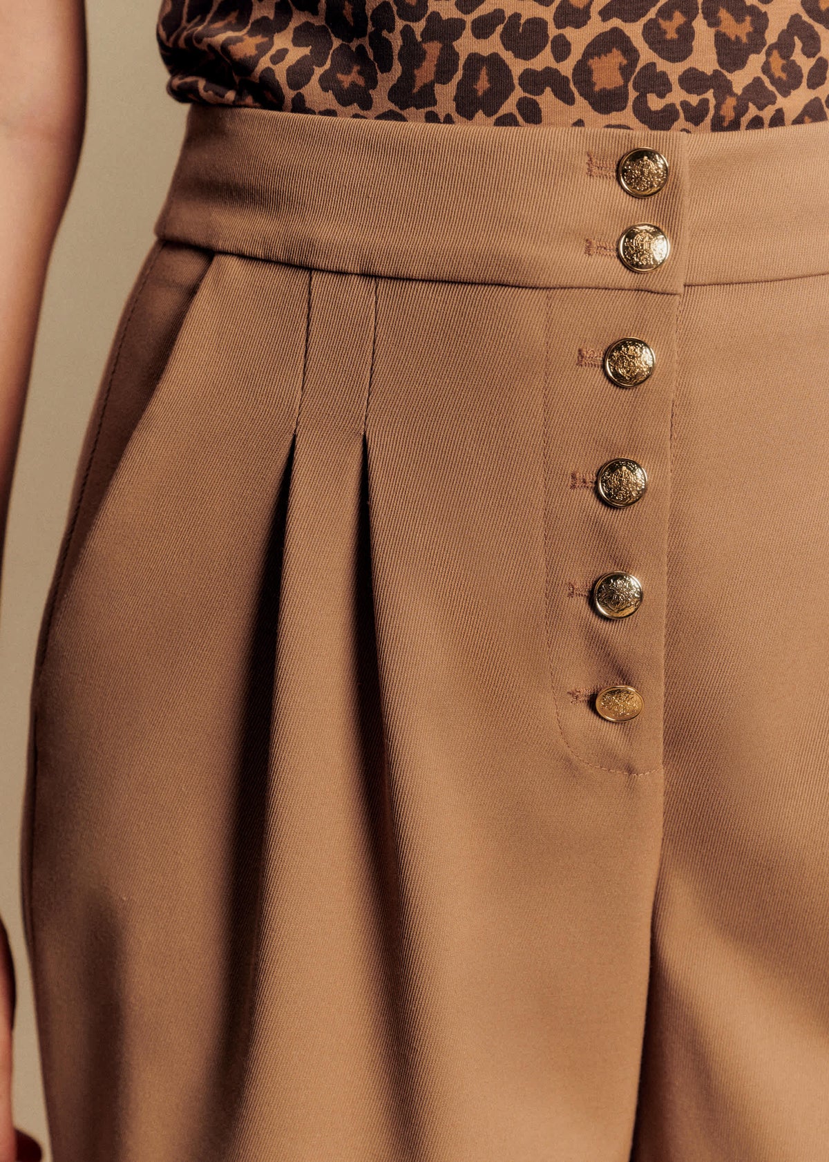 Pantalon Cesar - Camel