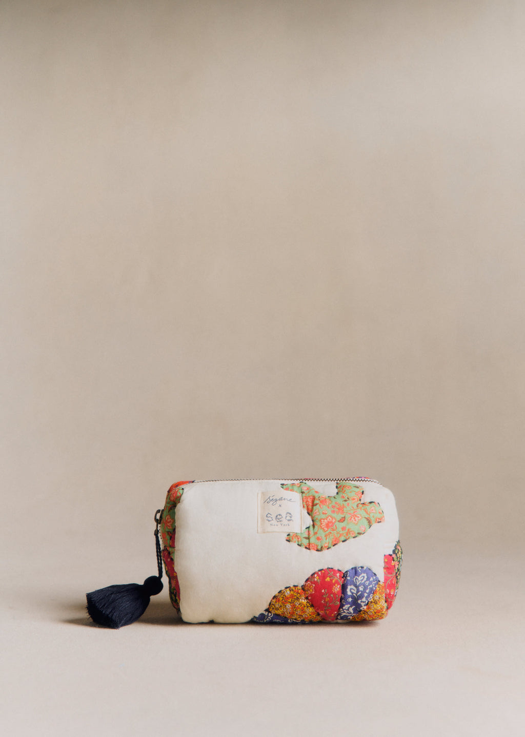 Trousse de beauté - Sézane x Sea NY - Patchwork Woodstock