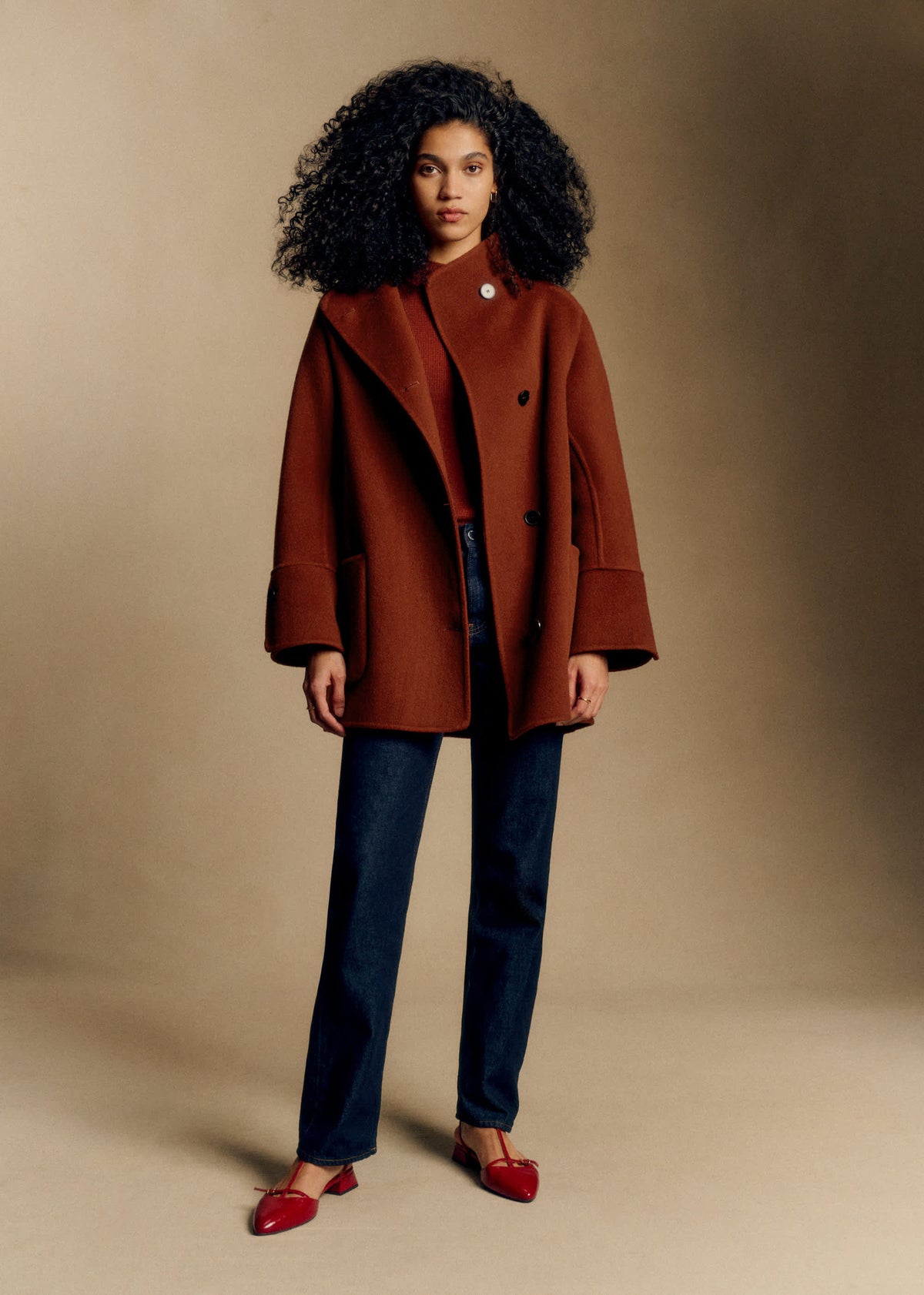 Manteau Rafael - Ecureuil