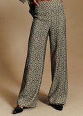 Pantalon Christian - Sézane x Antoinette Poisson - Imprimé Patchwork Dominote