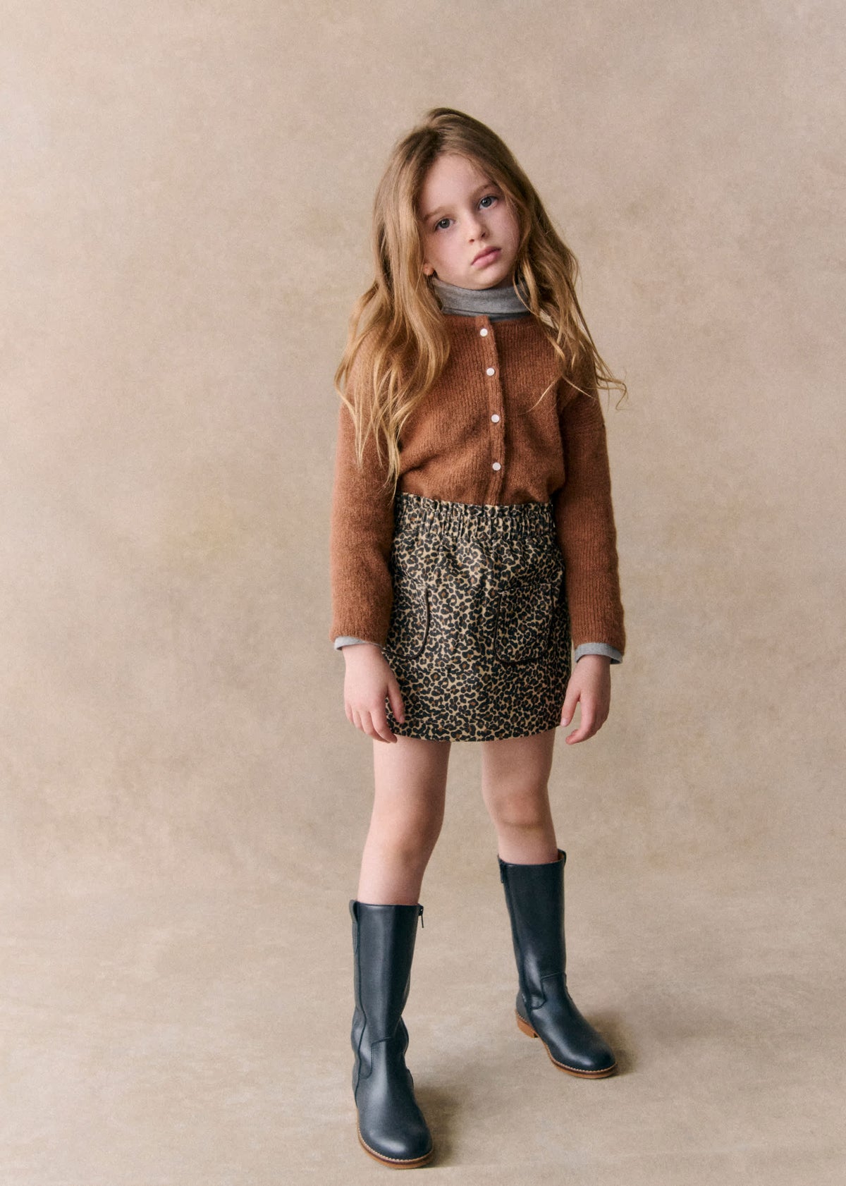 Bottes Carmen - Marine Lisse