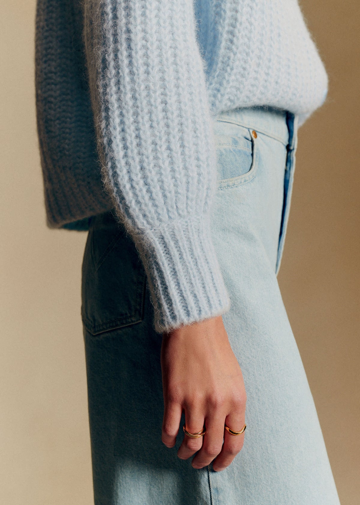 Gilet Emile - Bleu Ciel