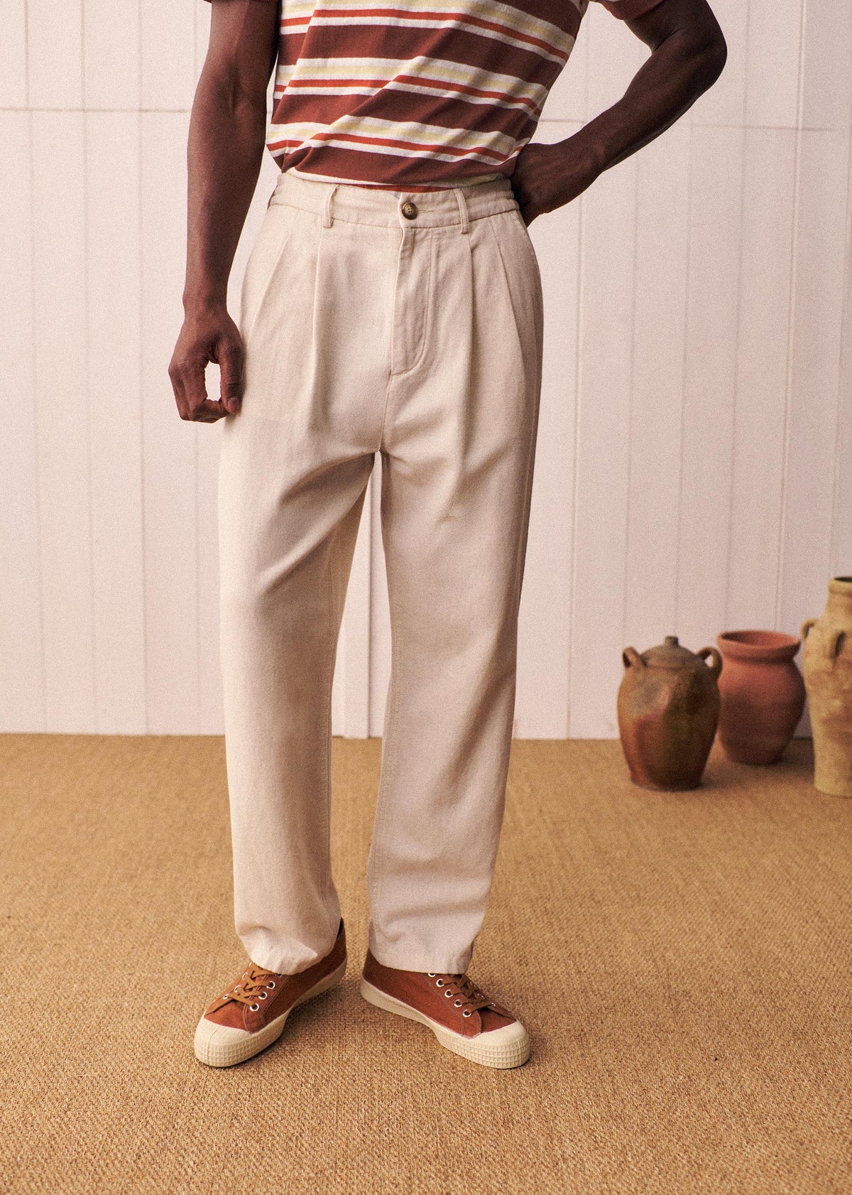 Pantalon Floris - Écru