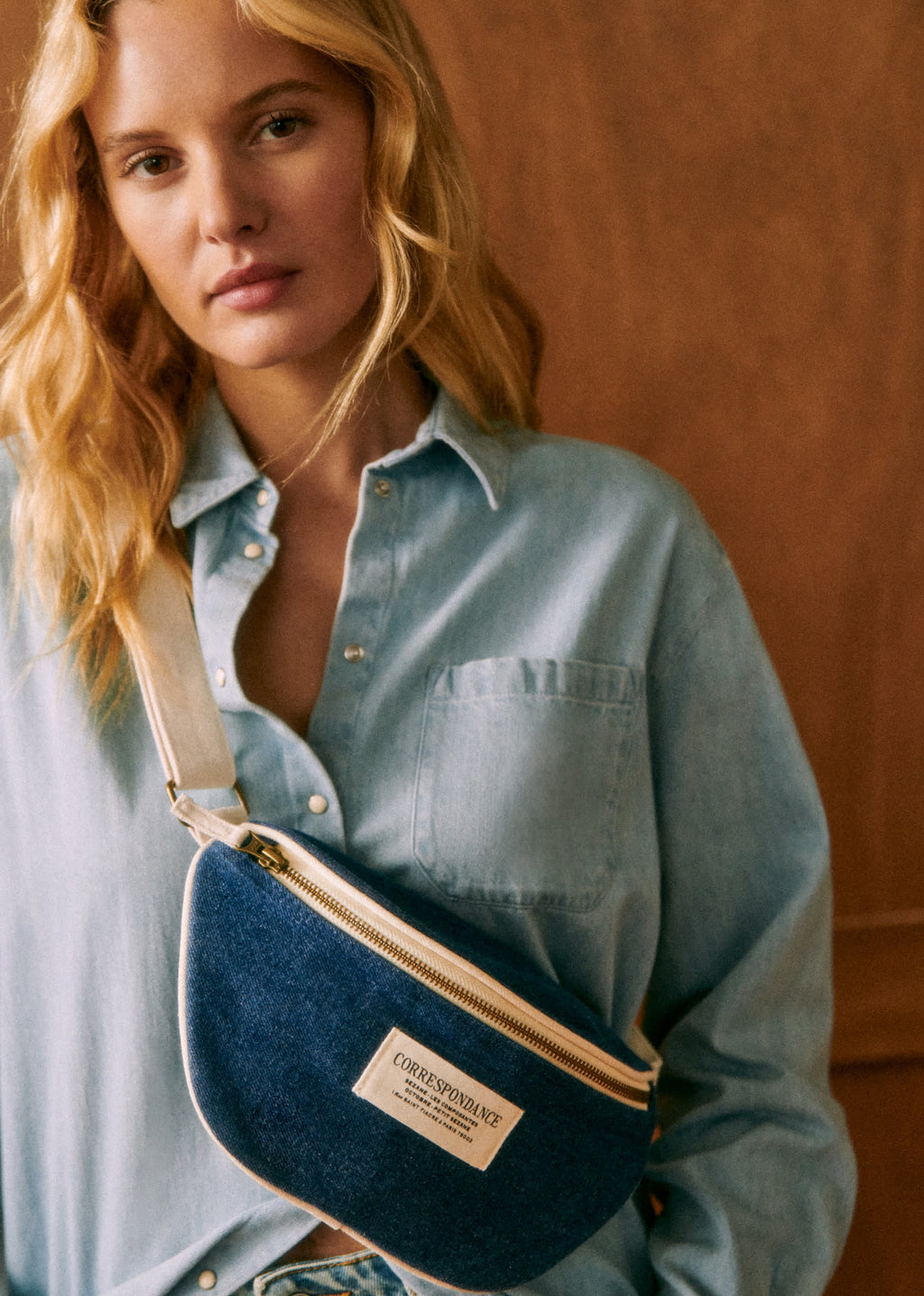 Sac banane - Denim