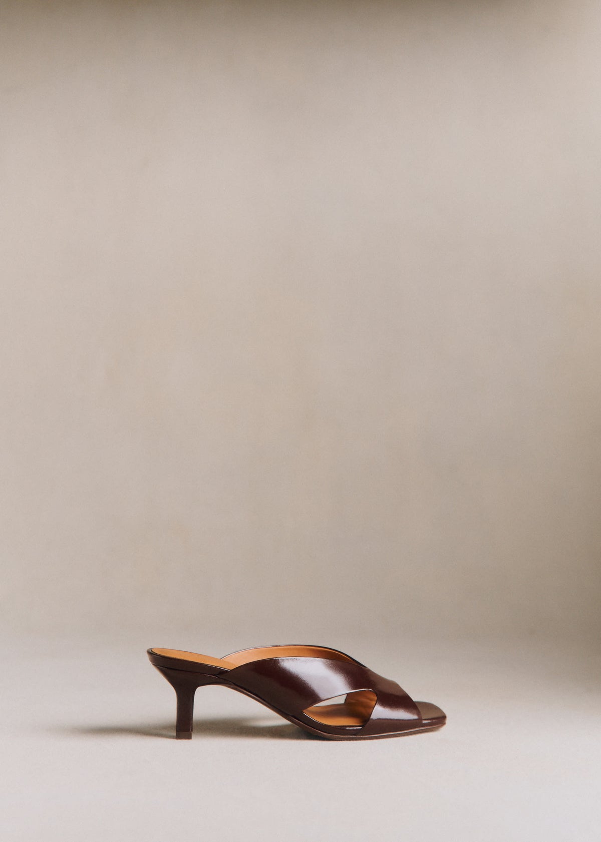 Mules Ingrid - Chocolat Vintage