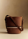 Sac Gary - Sézane x Baziszt - Choco Broderie