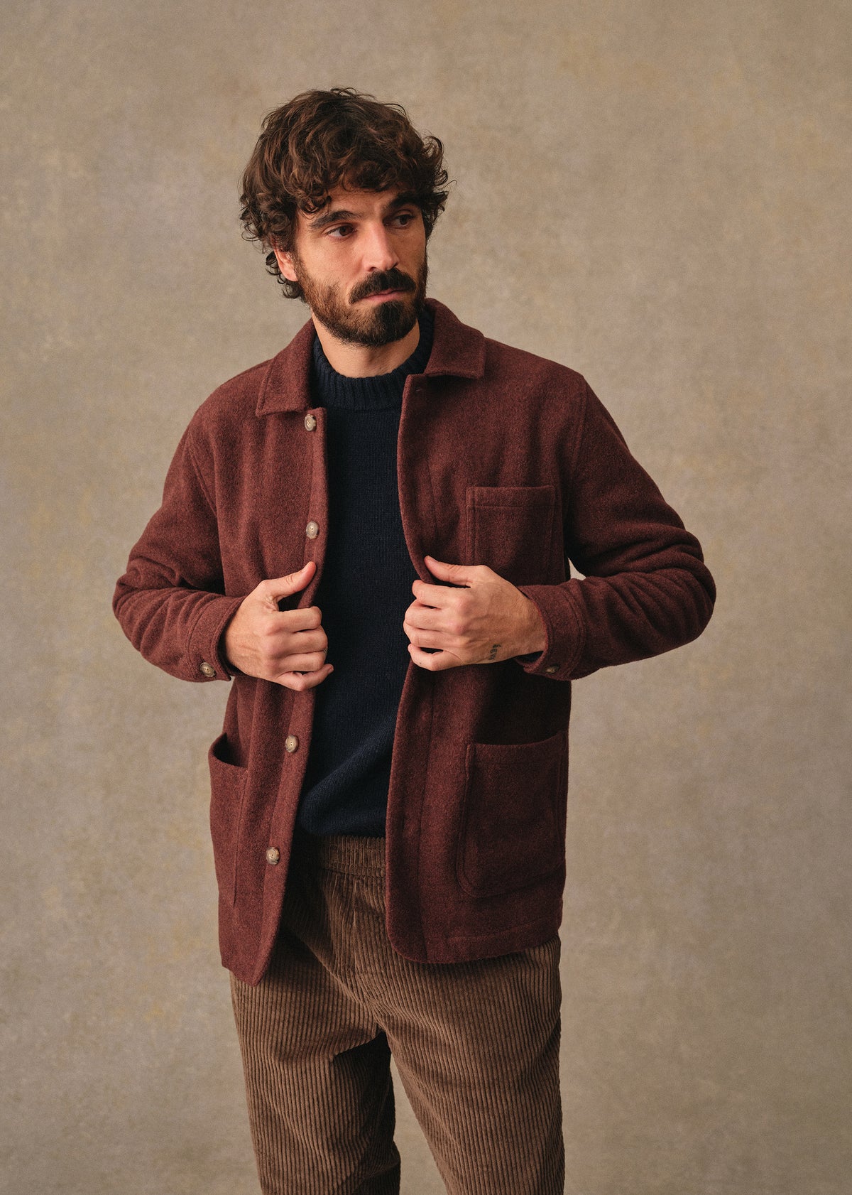 Veste Nelson - Rouille Foncé