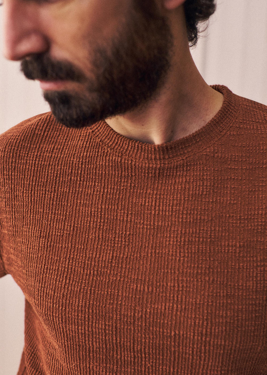 T-Shirt Mael - Rouille