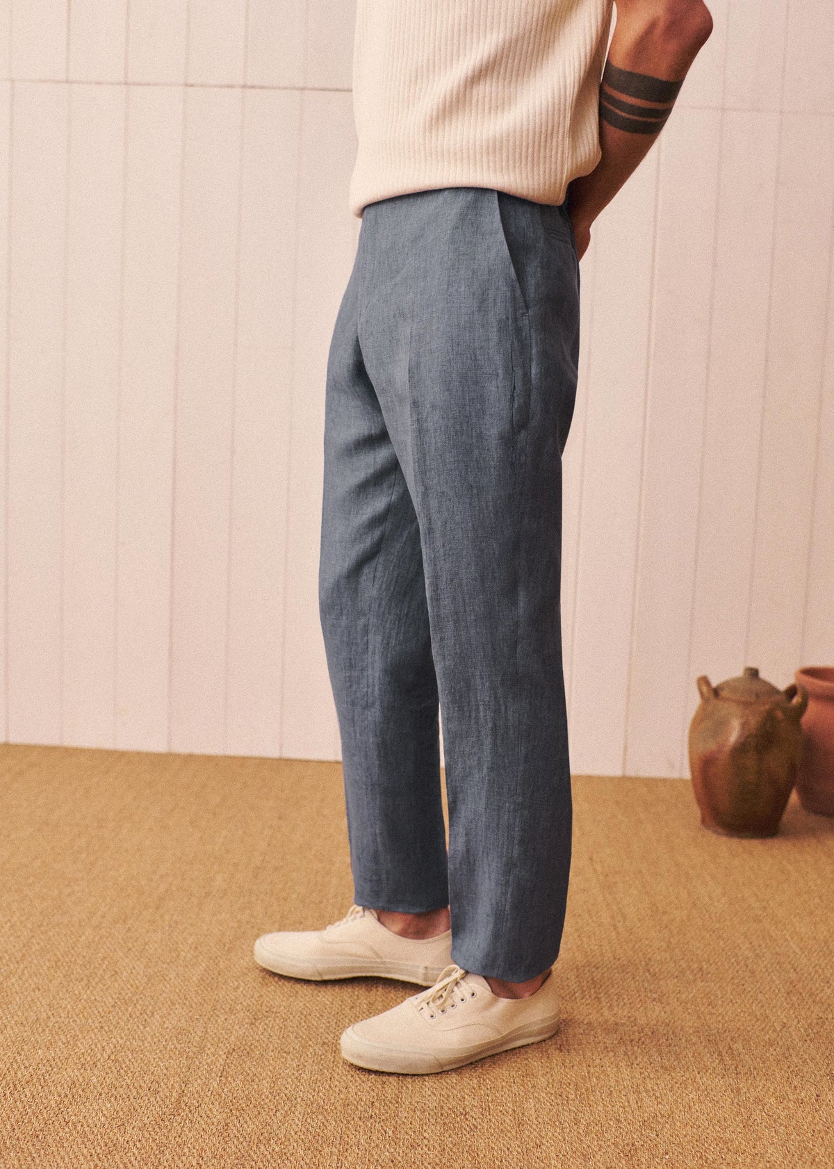 Pantalon Deon - Bleu Délavé