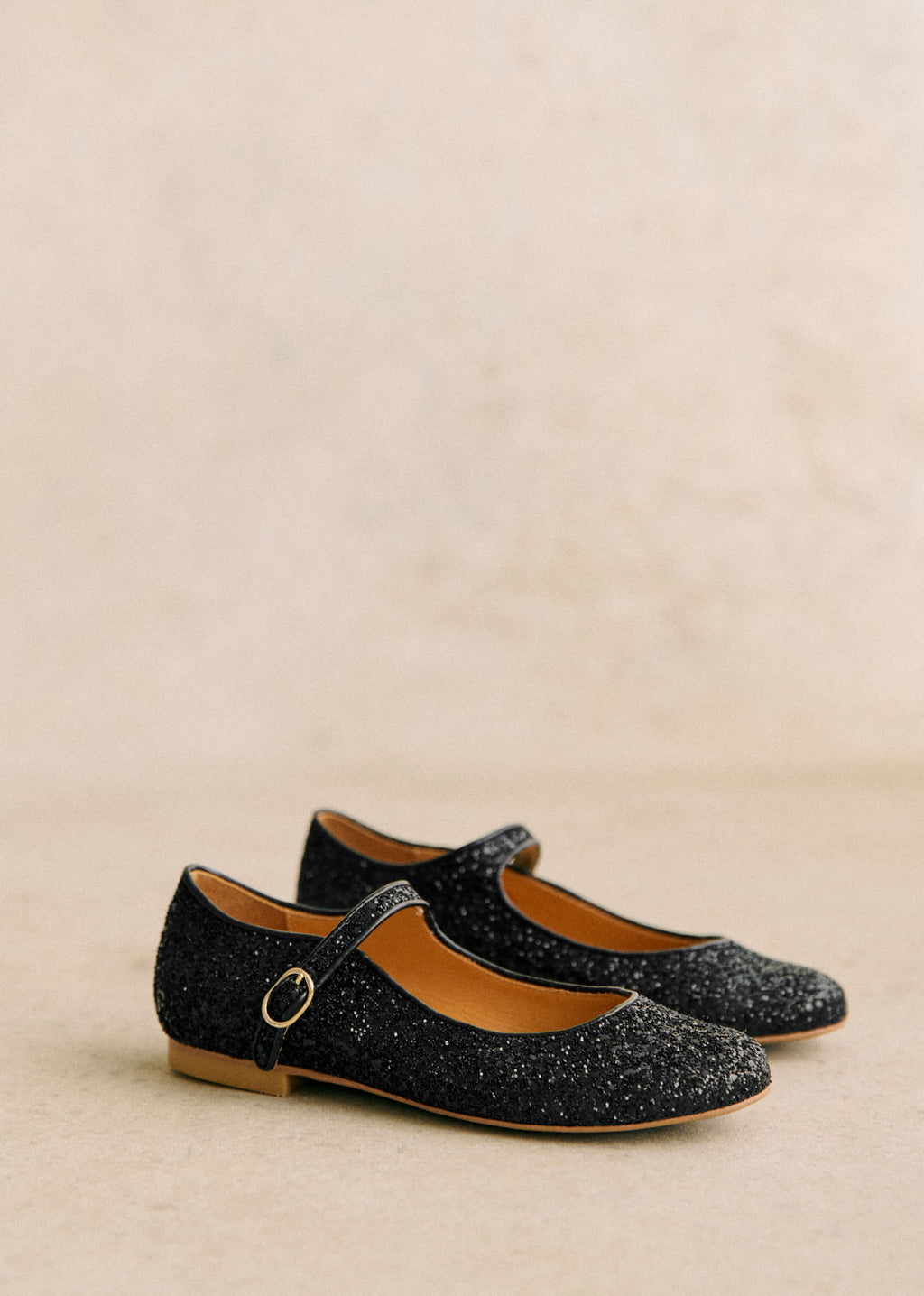Ballerines Paula - Noir Paillette