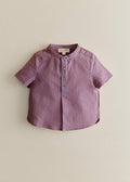Chemise Marco - Rayure Rose Marine