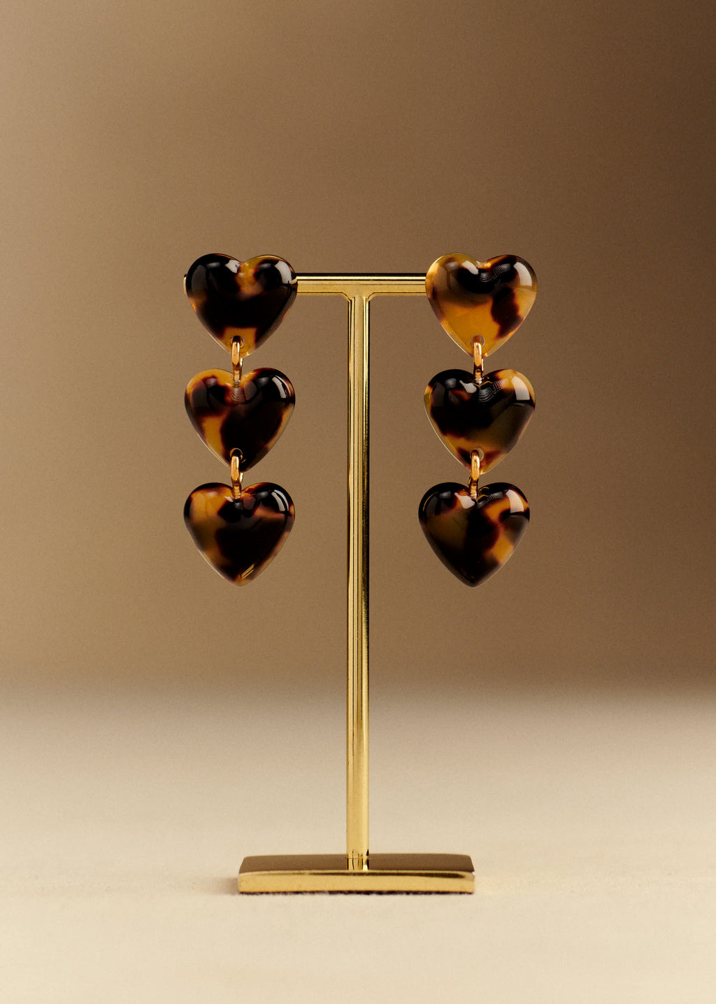 Boucles d'oreilles Erica - Ecaille