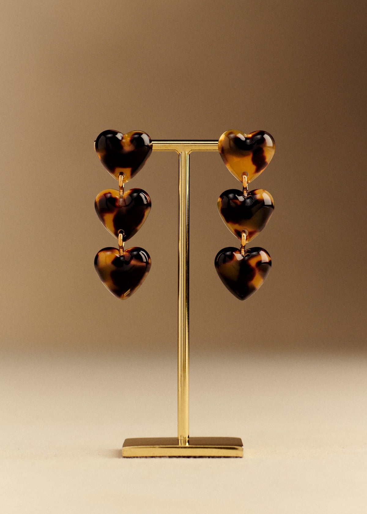 Boucles d'oreilles Erica - Ecaille