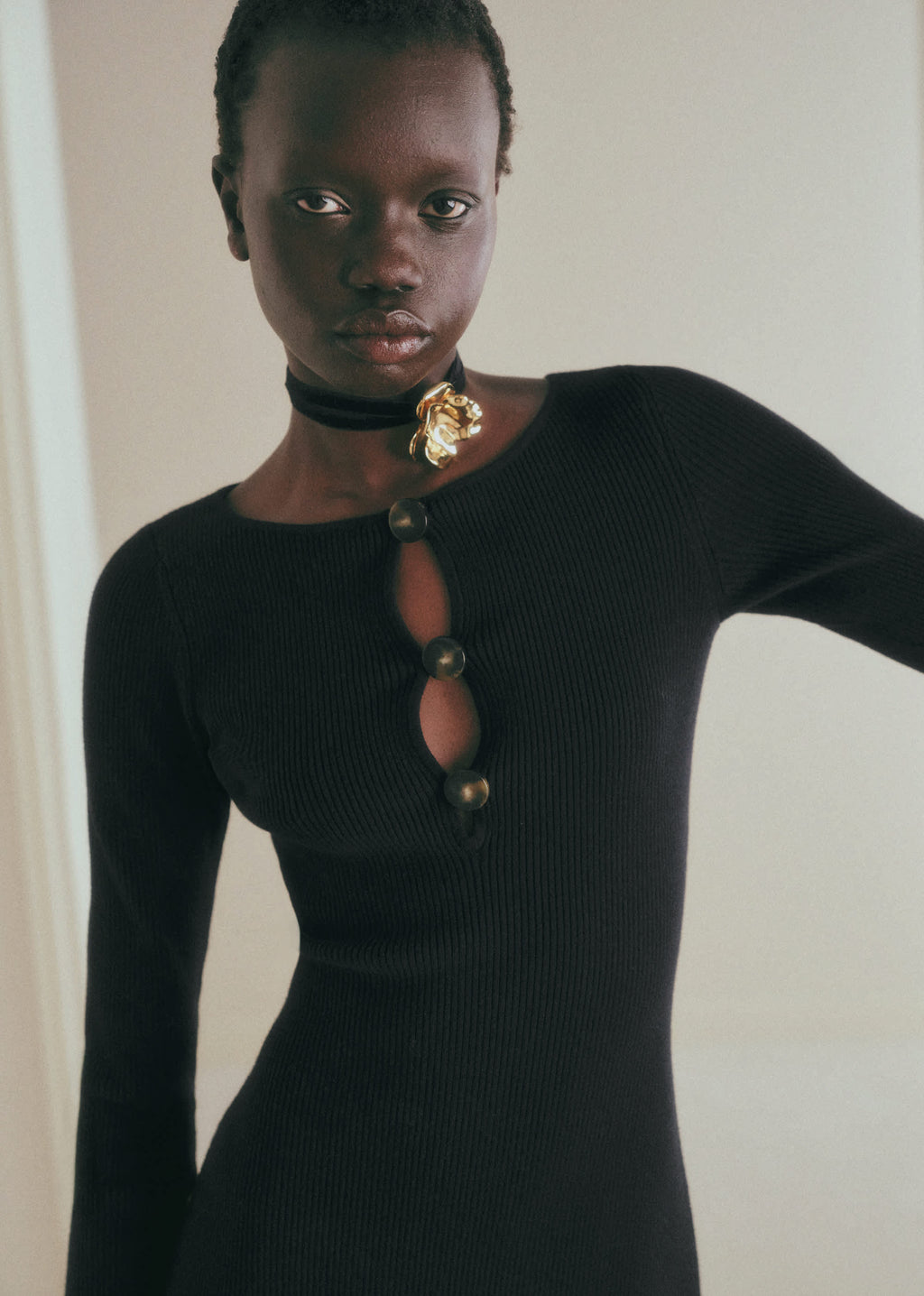Collier Capucine - Doré - Création Rose
