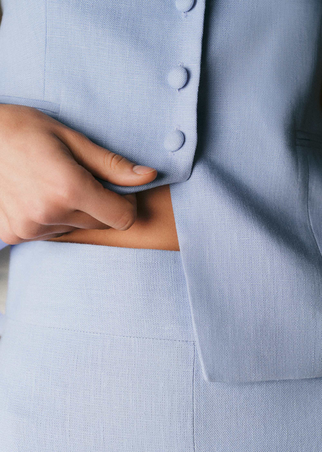 Blouse Zelinda - Bleu Clair