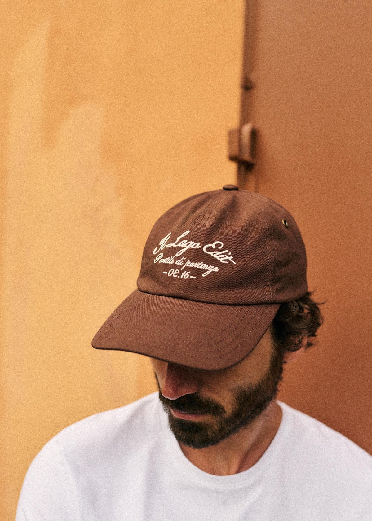 Casquette Il Lago Edit - Marron