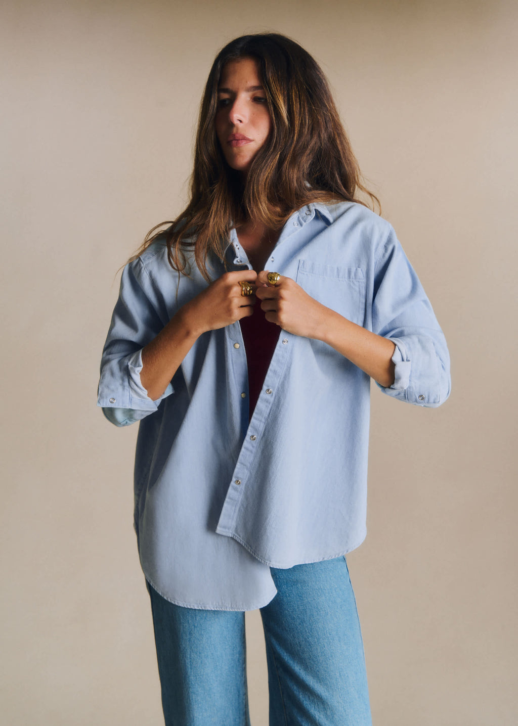 Chemise Max - Denim Très Clair