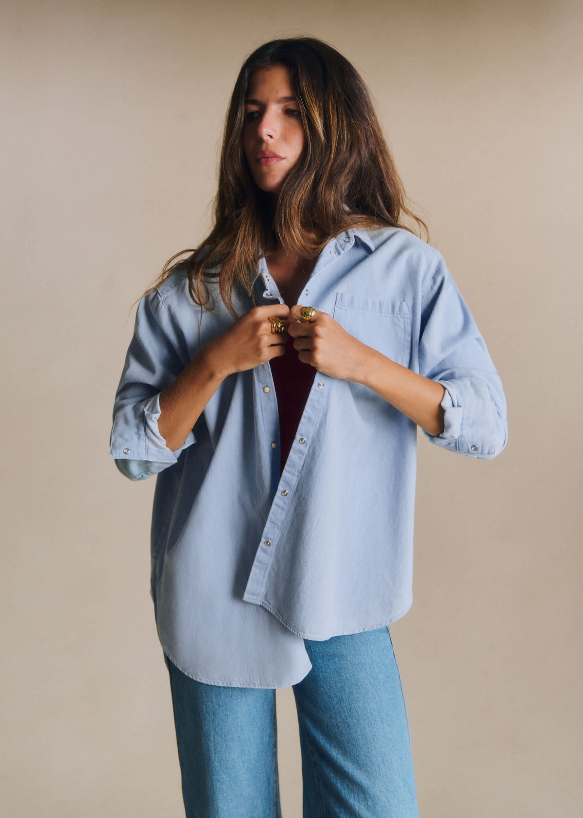 Chemise Max - Denim Très Clair