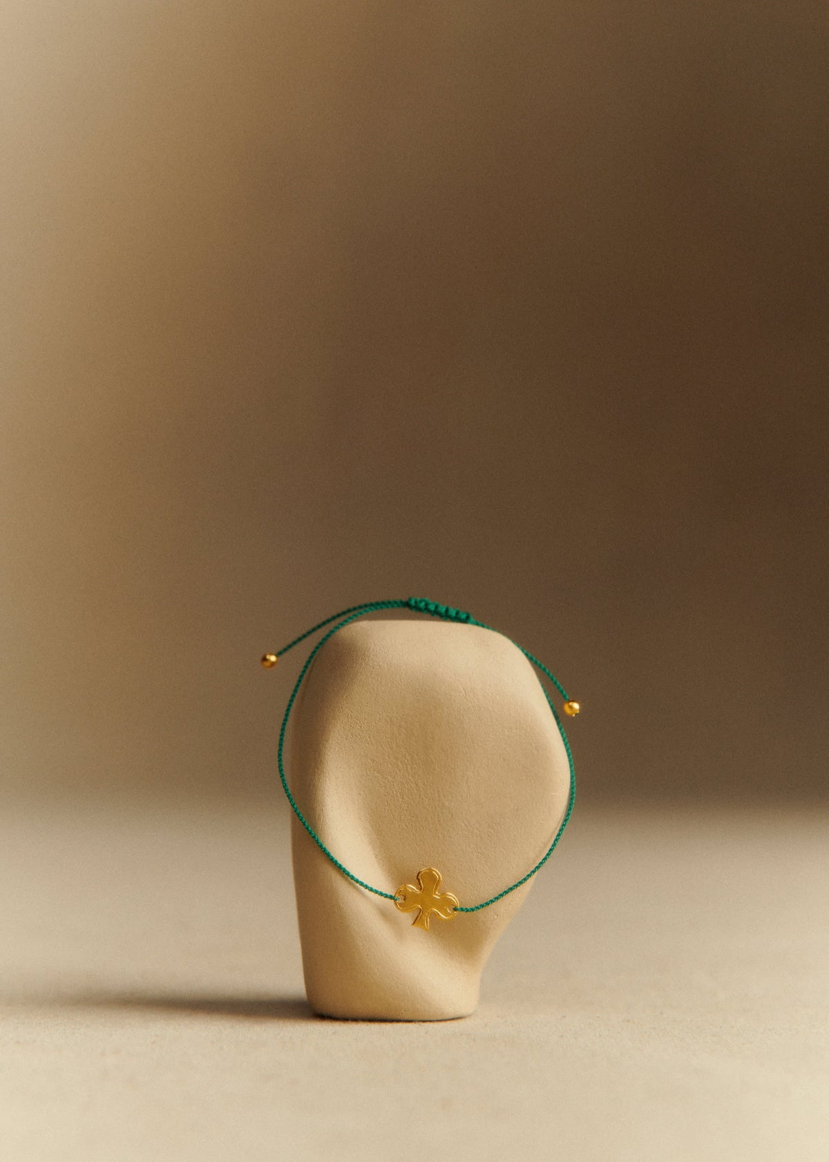 Bracelet Lily - Trèfle Vert