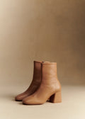 Bottines Aline - Miel Lisse
