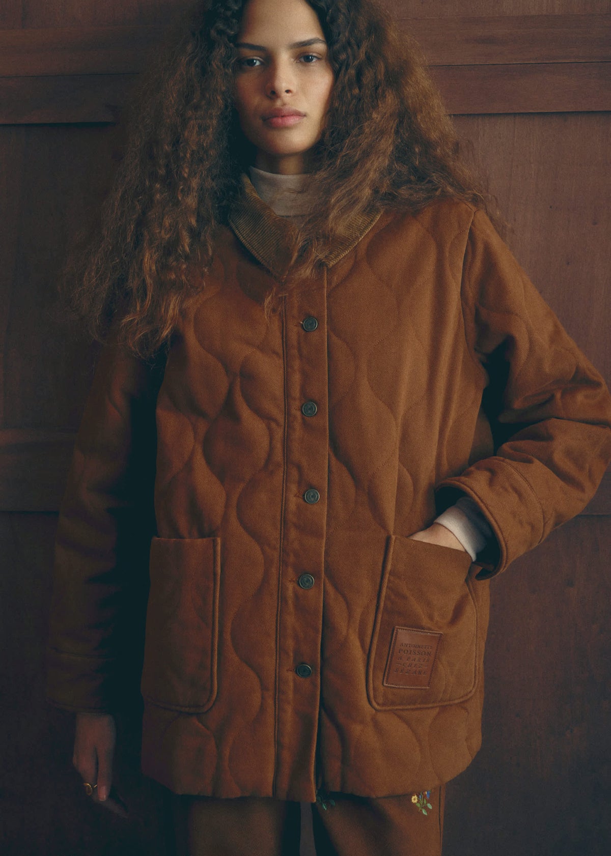 Veste Gabin - Sézane x Antoinette Poisson - Caramel