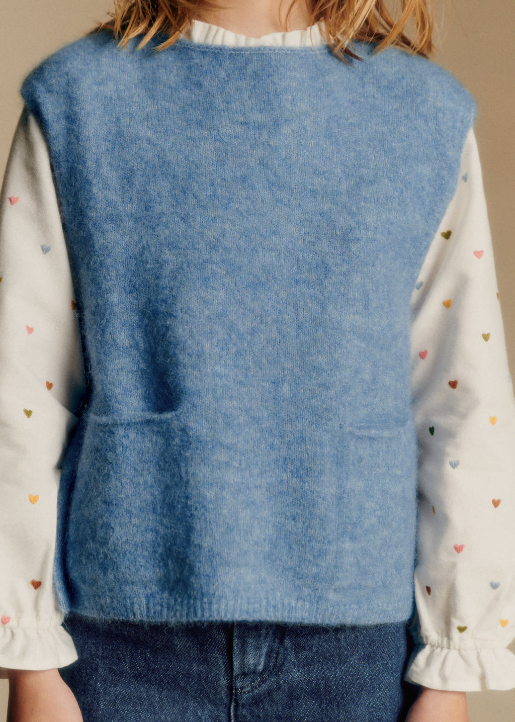Pull Léandre - Bleu Moyen