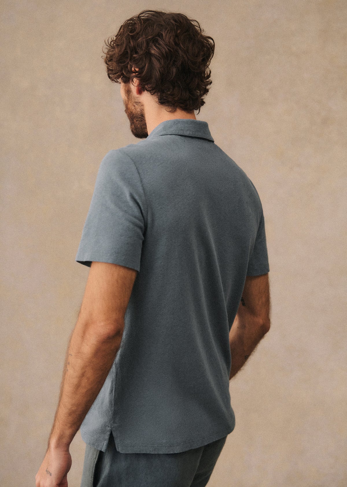 Polo Martin - Bleu Acier