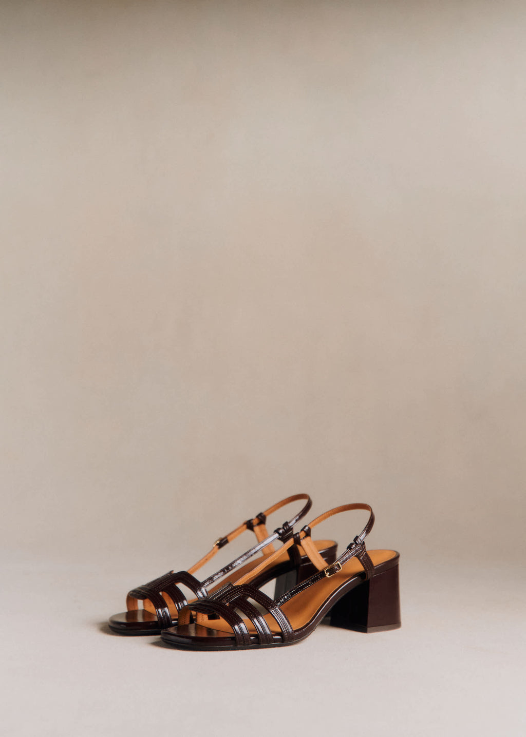 Sandales Josepha - Chocolat Vintage