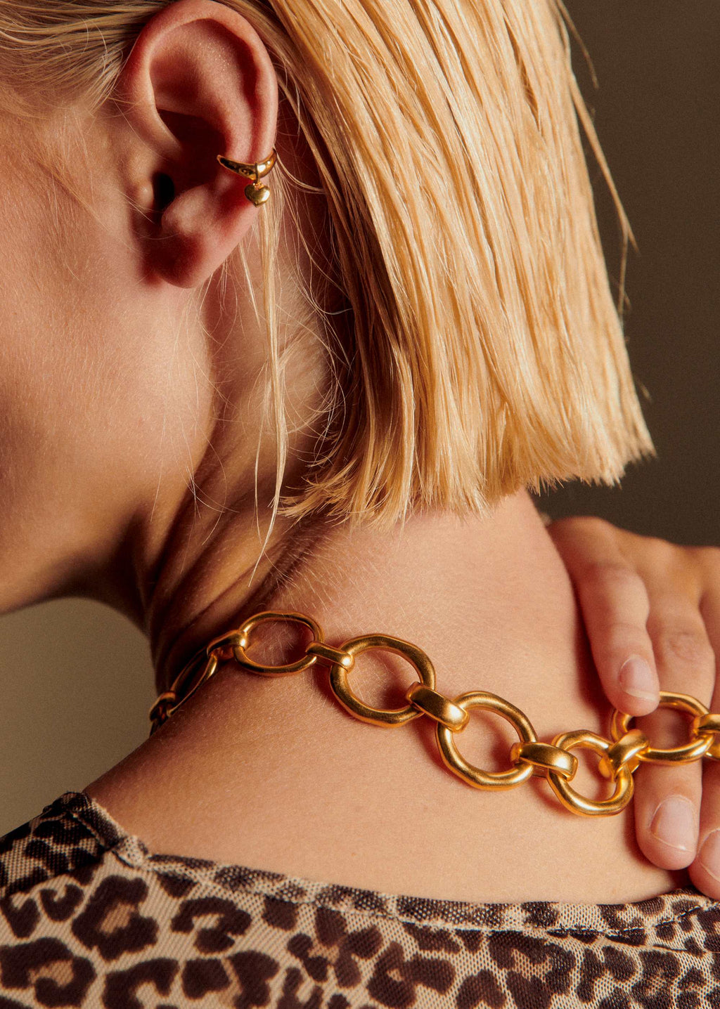 Ear cuff Claude - Doré