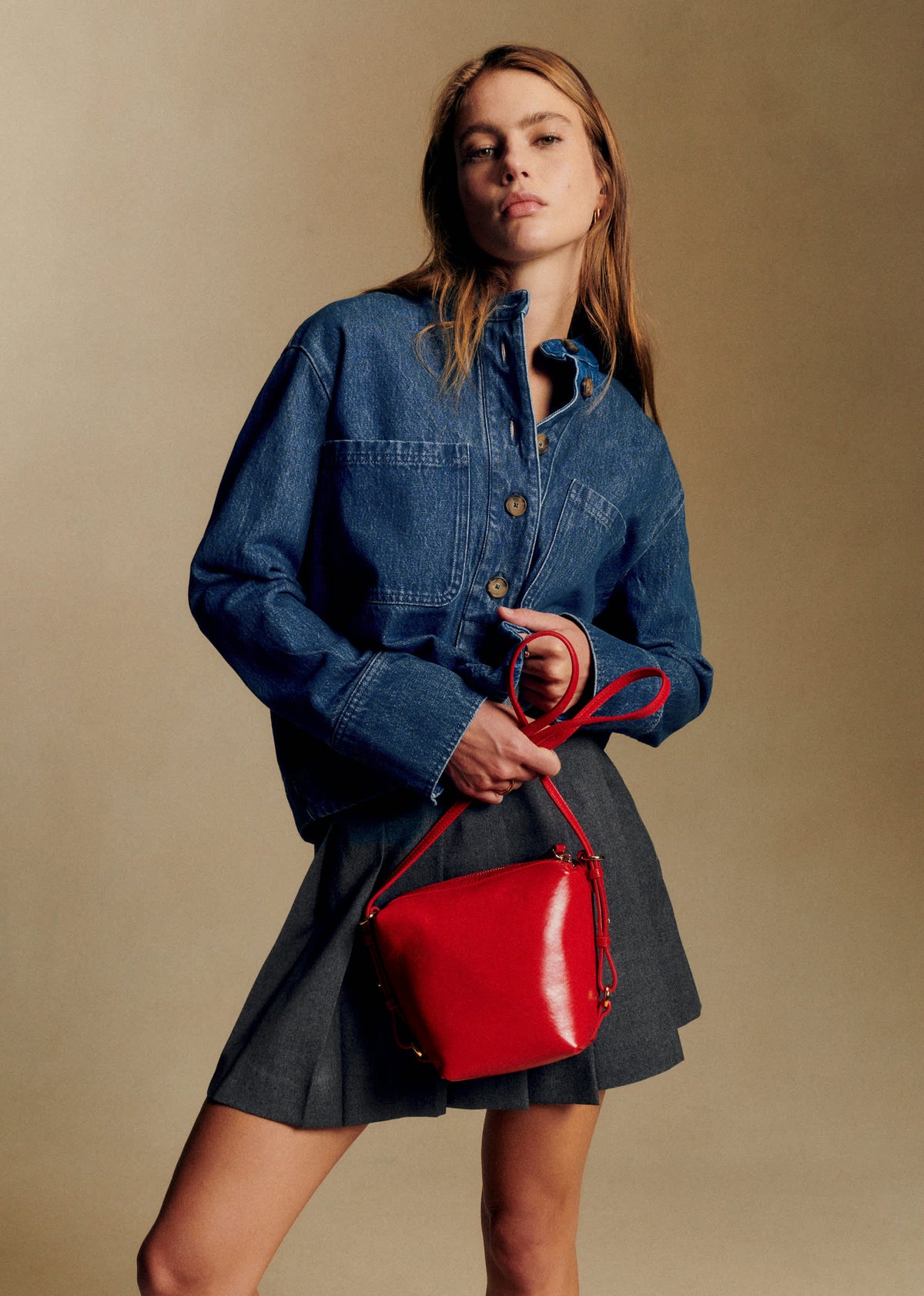 Sac Lou - Rouge Vintage